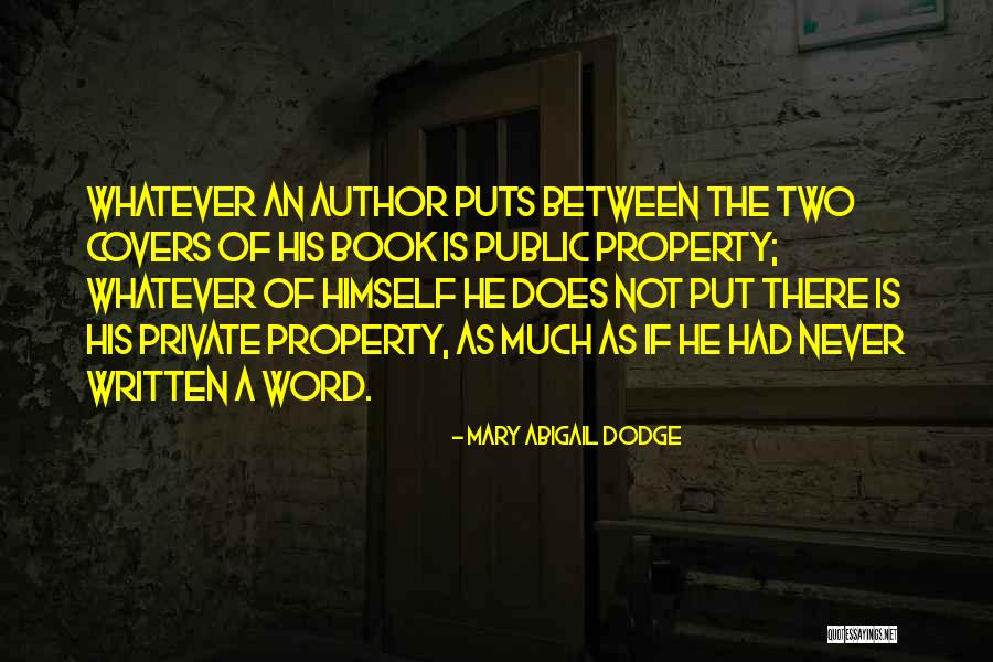 Waterlogged Quotes By Mary Abigail Dodge Waterlogged Quotes By Mary Abigail Dodge