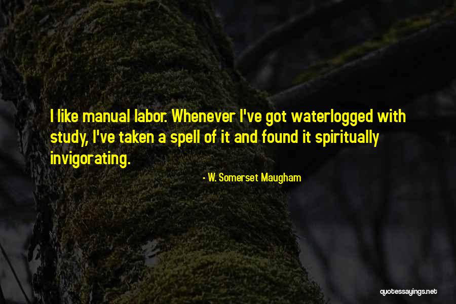 Waterlogged Quotes By W. Somerset Maugham Waterlogged Quotes By W. Somerset Maugham