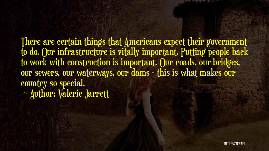 Waterways Quotes By Valerie Jarrett