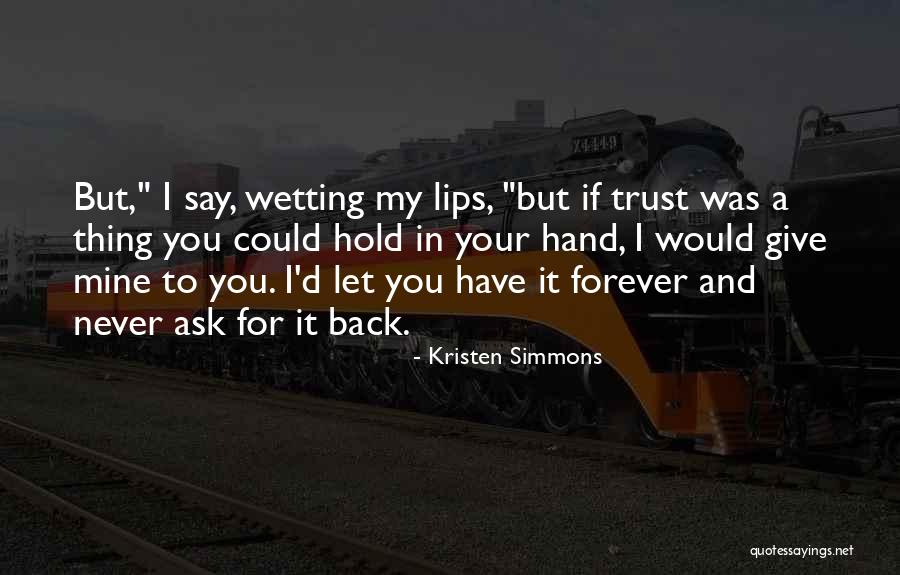 Waterworks Faucets Quotes By Kristen Simmons Waterworks Faucets Quotes By Kristen Simmons