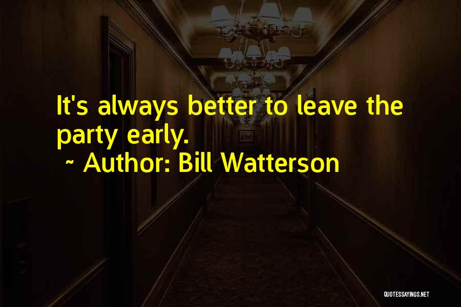 Watterson Quotes By Bill Watterson