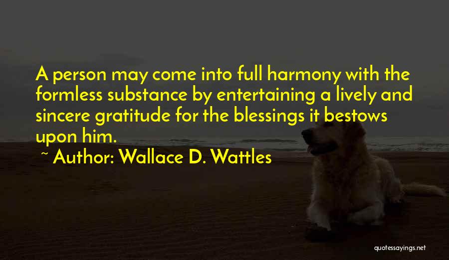 Wattles Quotes By Wallace D. Wattles