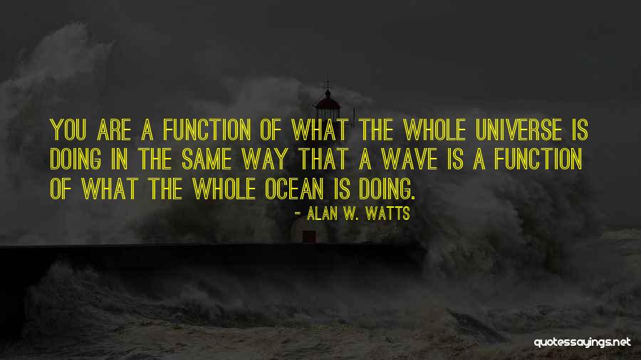 Wave Function Of The Universe Quotes By Alan W. Watts Wave Function Of The Universe Quotes By Alan W. Watts