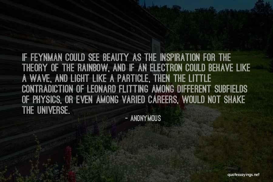 Wave Particle Theory Quotes By Anonymous Wave Particle Theory Quotes By Anonymous