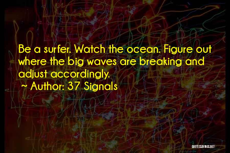 Waves And Ocean Quotes By 37 Signals