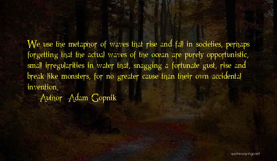 Waves And Ocean Quotes By Adam Gopnik