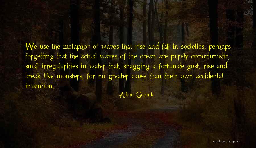 Waves And Ocean Quotes By Adam Gopnik