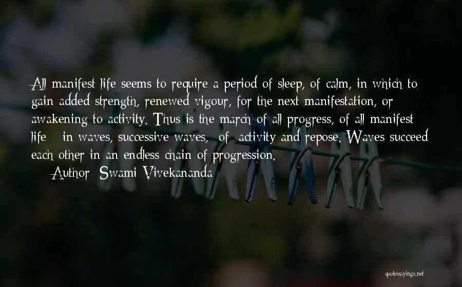 Waves And Strength Quotes By Swami Vivekananda