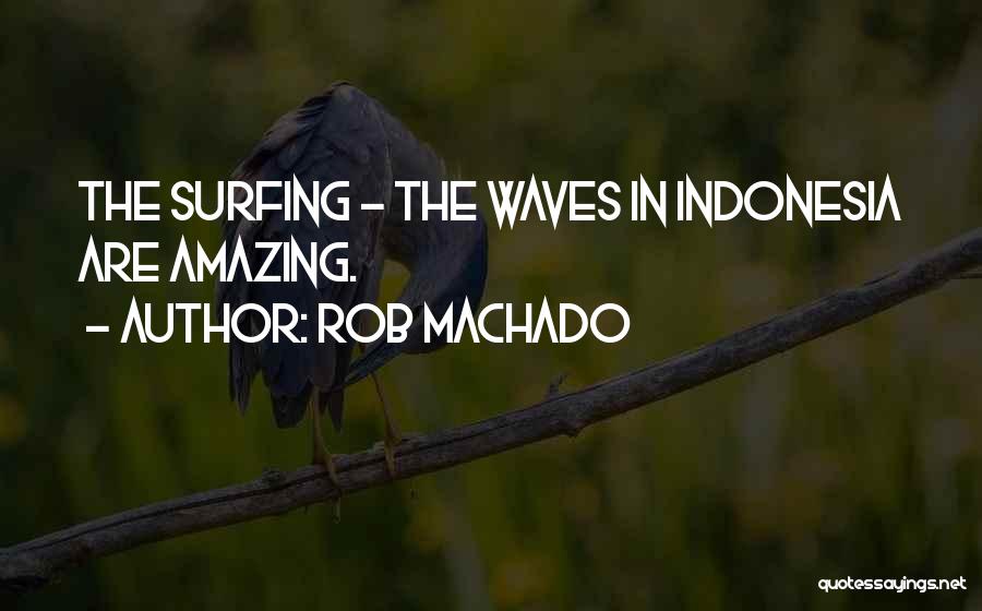 Waves And Surfing Quotes By Rob Machado