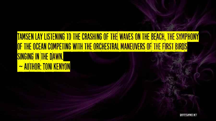 Waves Crashing Quotes By Toni Kenyon