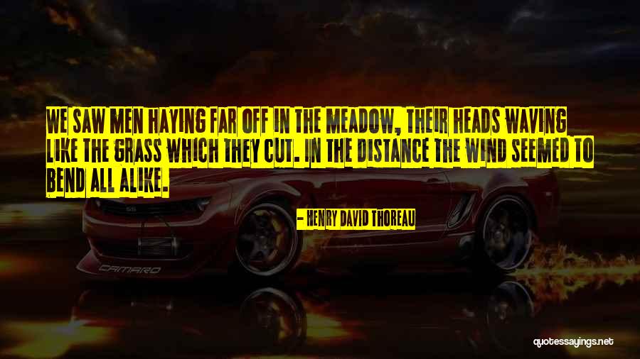 Waving Wind Quotes By Henry David Thoreau Waving Wind Quotes By Henry David Thoreau
