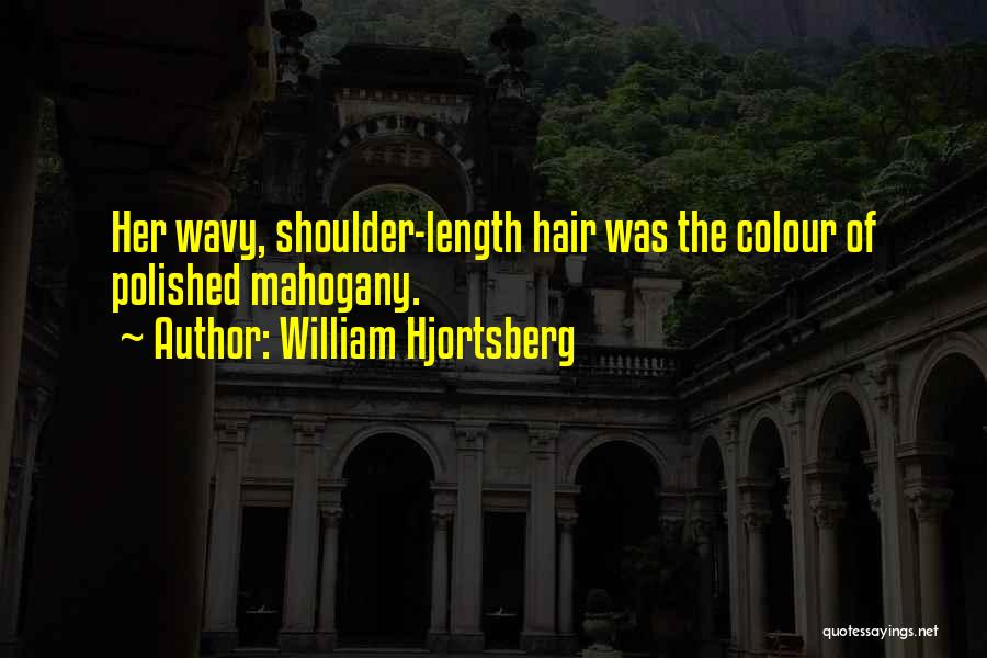 Wavy Hair Quotes By William Hjortsberg