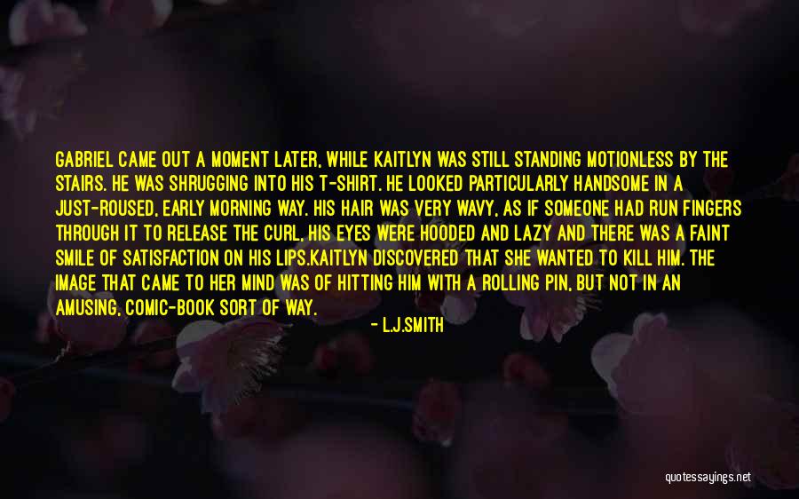 Wavy Quotes By L.J.Smith Wavy Quotes By L.J.Smith