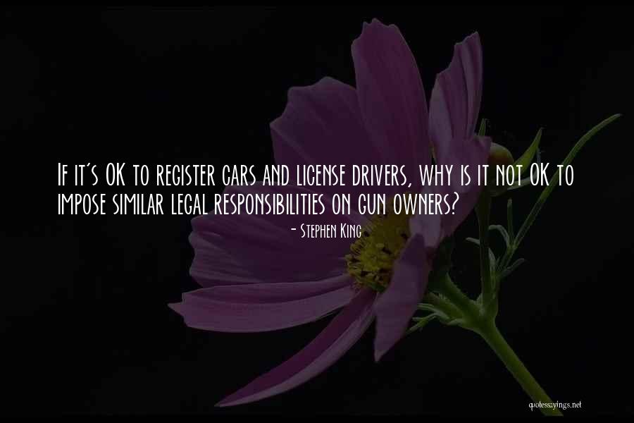 Way Drivers License Quotes By Stephen King Way Drivers License Quotes By Stephen King