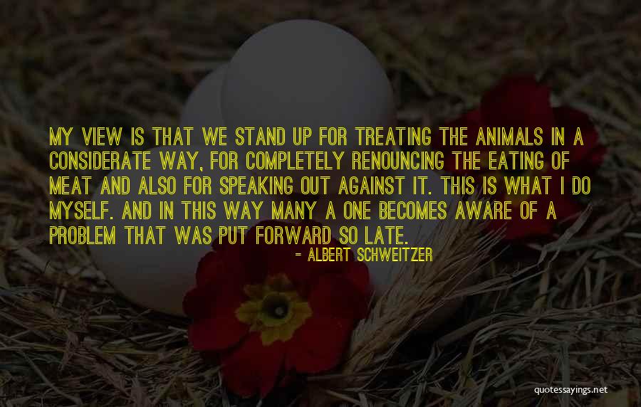 Way Forward Quotes By Albert Schweitzer