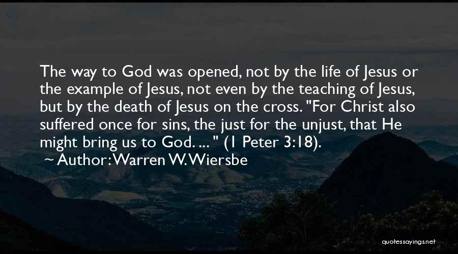 Way Of Cross Quotes By Warren W. Wiersbe