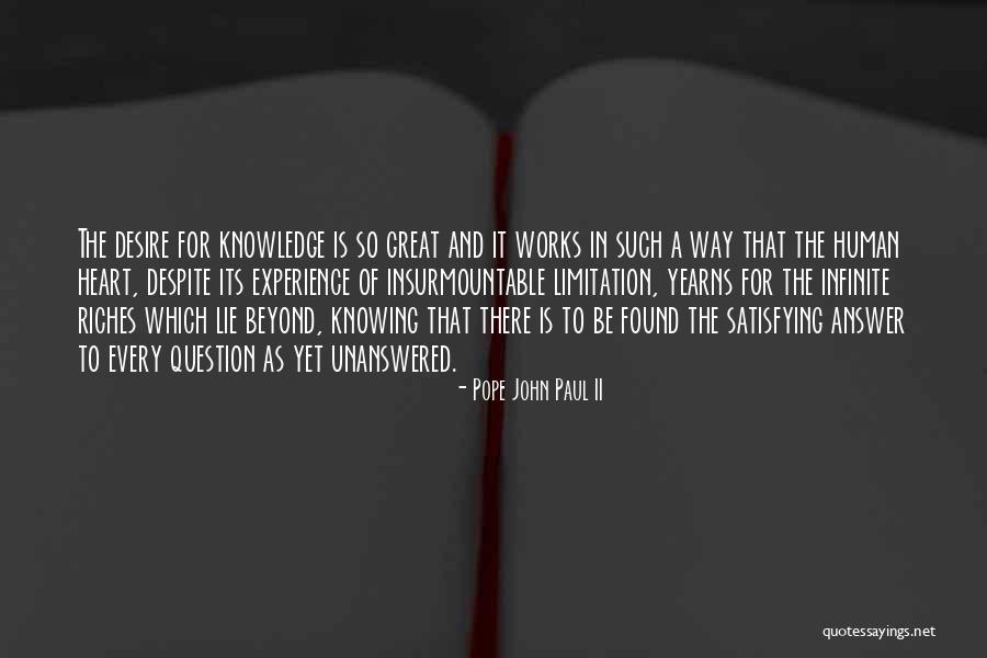 Way Of The Heart Quotes By Pope John Paul II Way Of The Heart Quotes By Pope John Paul II