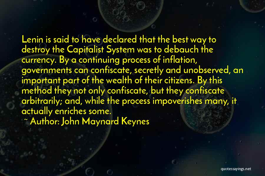 Way To Wealth Quotes By John Maynard Keynes