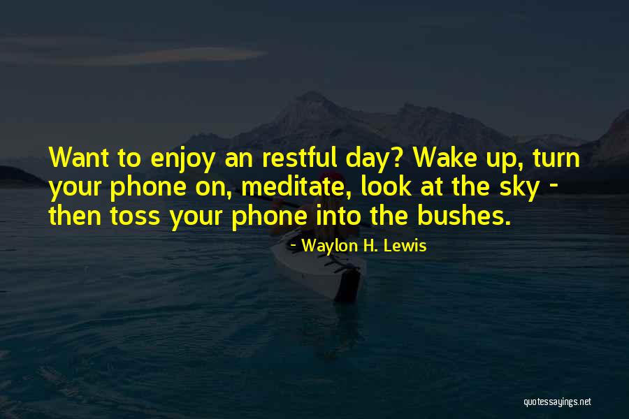 Waylon H. Lewis Quotes 1191902