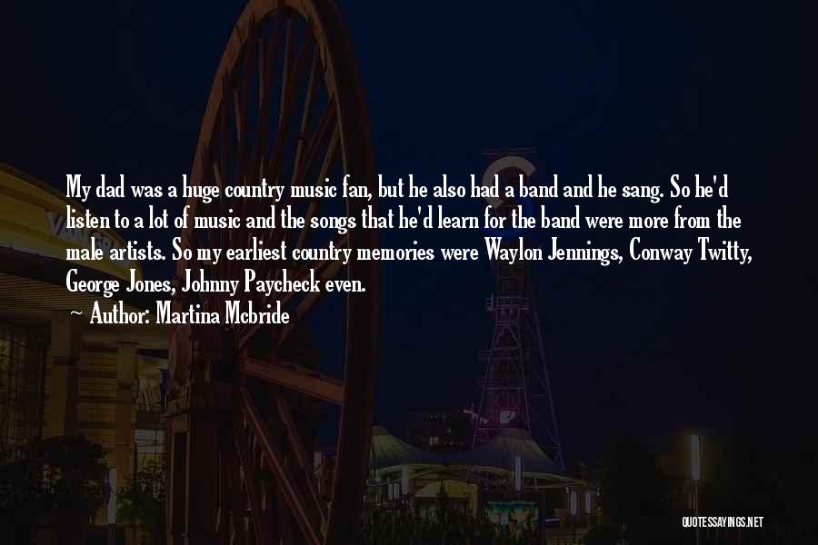 Waylon Jennings Music Quotes By Martina Mcbride