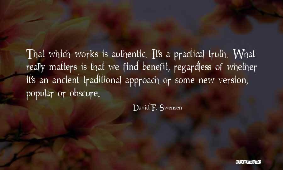Waymark Backpack Quotes By David F. Swensen Waymark Backpack Quotes By David F. Swensen