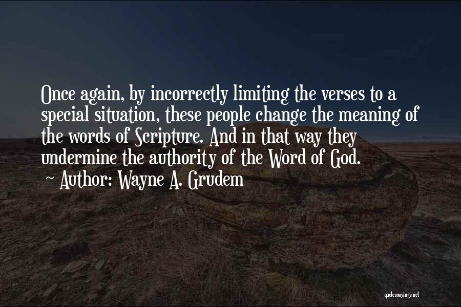 Wayne A. Grudem Quotes 1613960