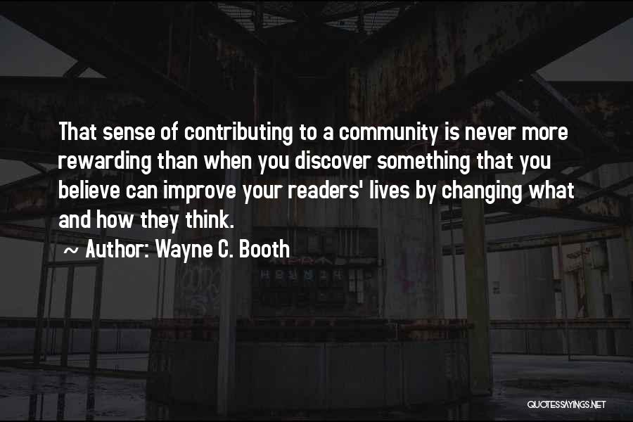 Wayne C. Booth Quotes 1046439