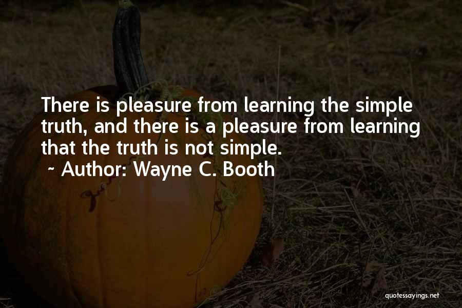 Wayne C. Booth Quotes 2062419