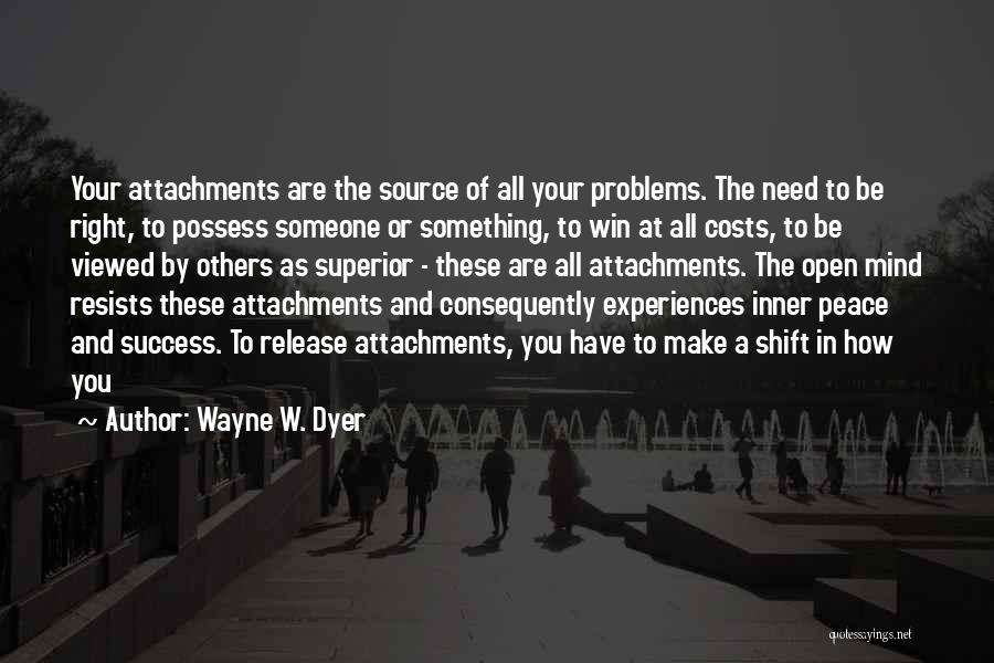 Wayne Dyer Inner Peace Quotes By Wayne W. Dyer