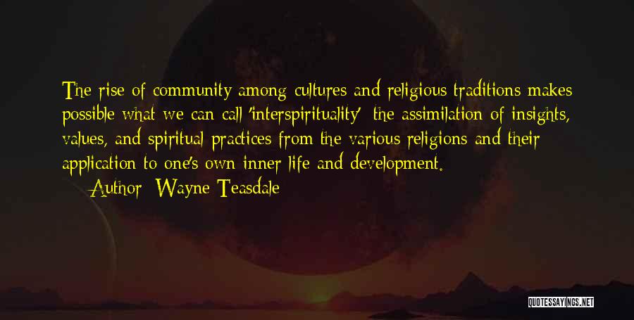 Wayne Teasdale Quotes 1506044