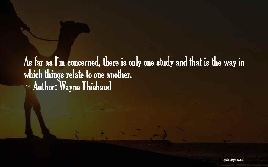 Wayne Thiebaud Quotes 1091052