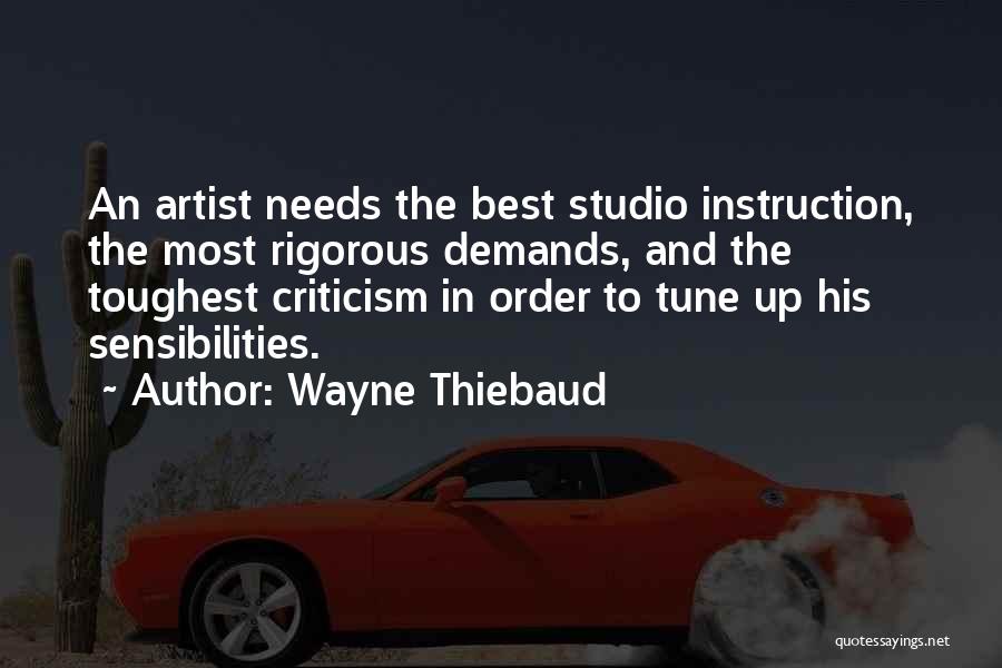 Wayne Thiebaud Quotes 1969724