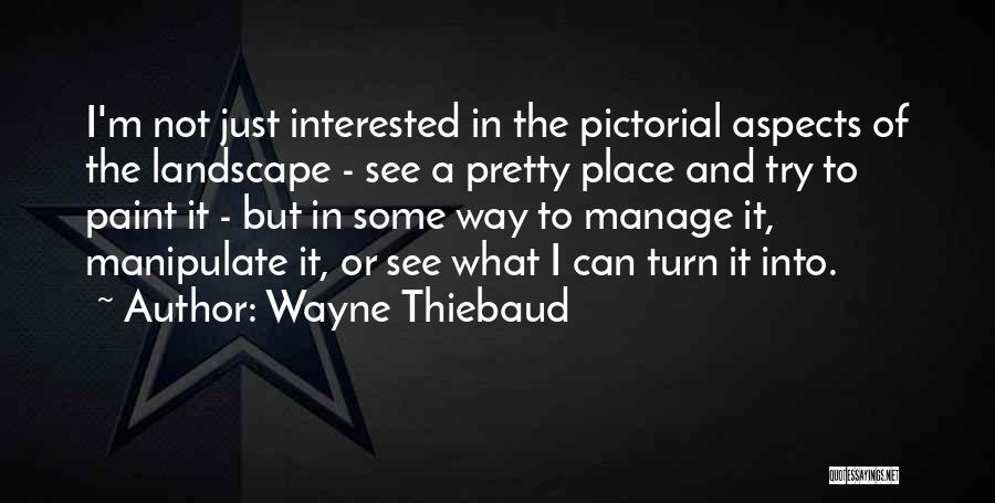 Wayne Thiebaud Quotes 2121466