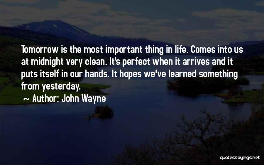 Wayne's Quotes By John Wayne