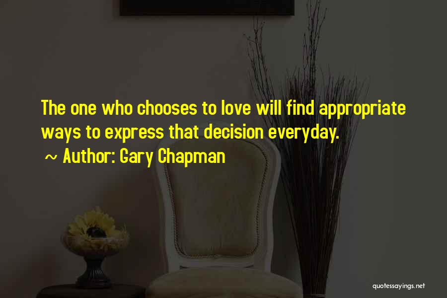 Ways To Express Love Quotes By Gary Chapman