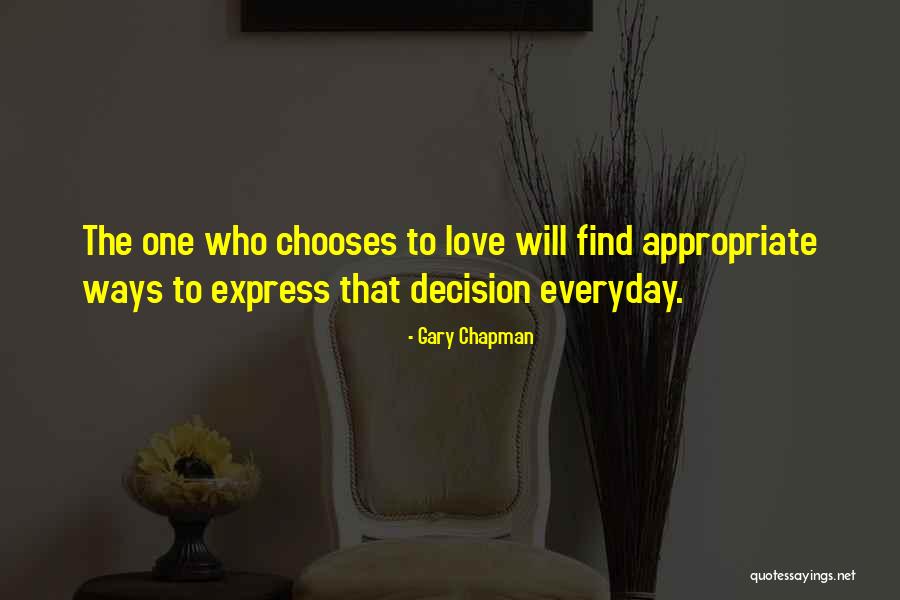 Ways To Express Love Quotes By Gary Chapman