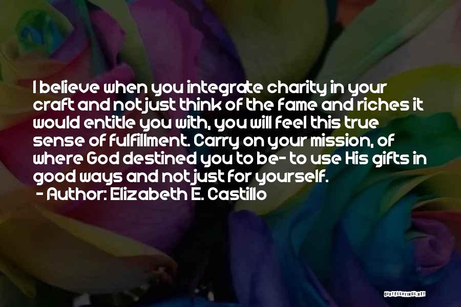 Ways To Integrate Quotes By Elizabeth E. Castillo