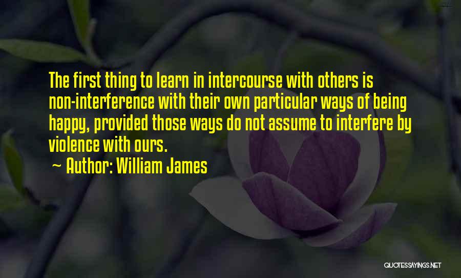 Ways To Learn Quotes By William James