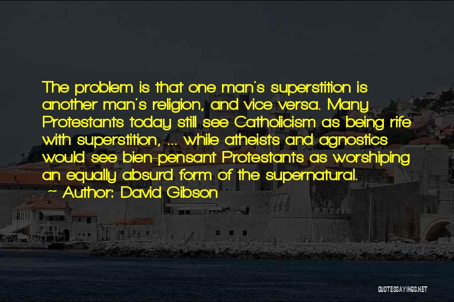 We Agnostics Quotes By David Gibson
