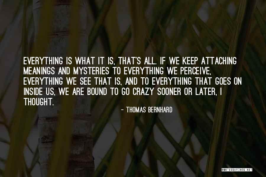 We All Are Crazy Quotes By Thomas Bernhard We All Are Crazy Quotes By Thomas Bernhard