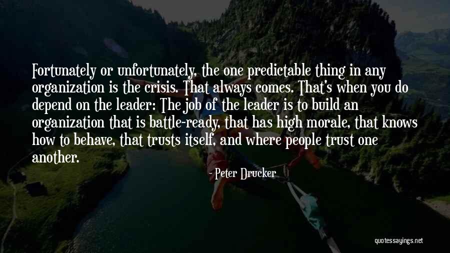 We All Depend On One Another Quotes By Peter Drucker We All Depend On One Another Quotes By Peter Drucker