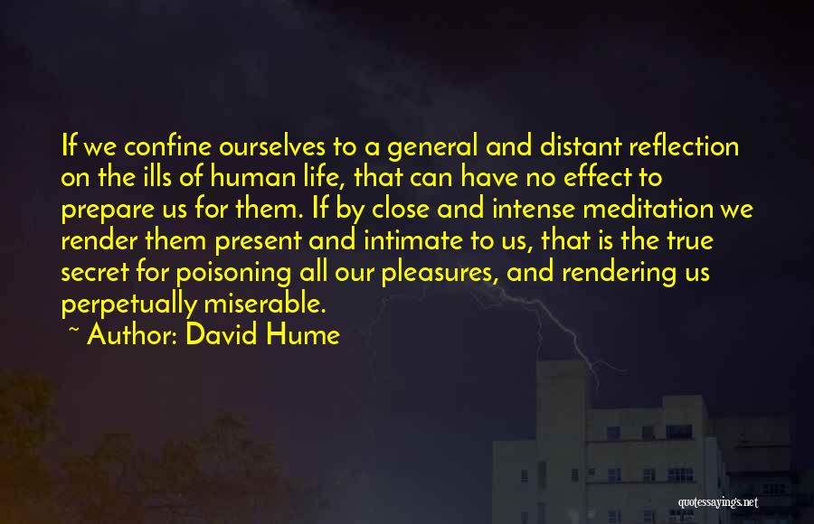 We All Have A Secret Quotes By David Hume