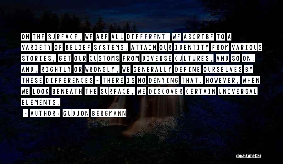 We All Human Quotes By Gudjon Bergmann