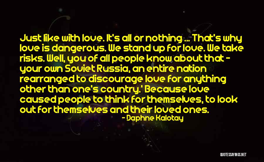 We All Look For Love Quotes By Daphne Kalotay