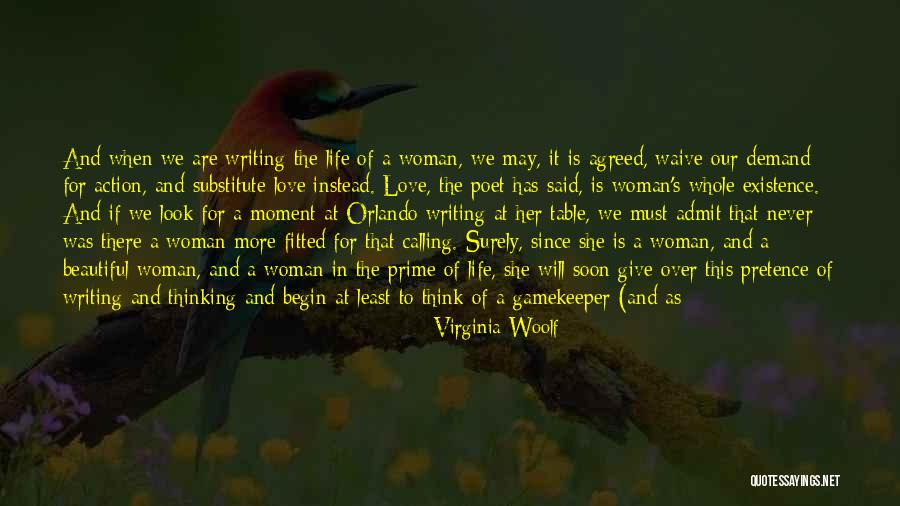 We All Look For Love Quotes By Virginia Woolf