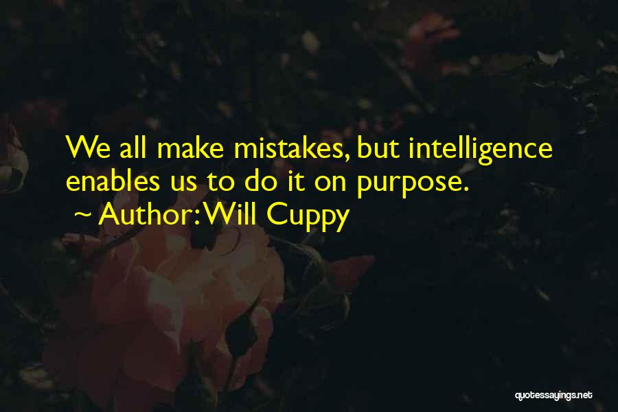 We All Make Mistakes But Quotes By Will Cuppy