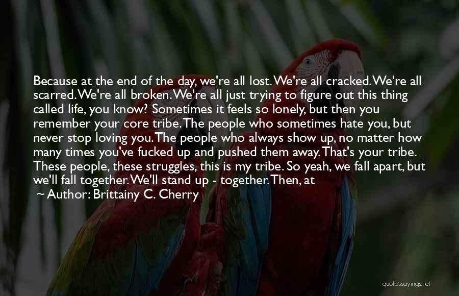 We All Stand Together Quotes By Brittainy C. Cherry