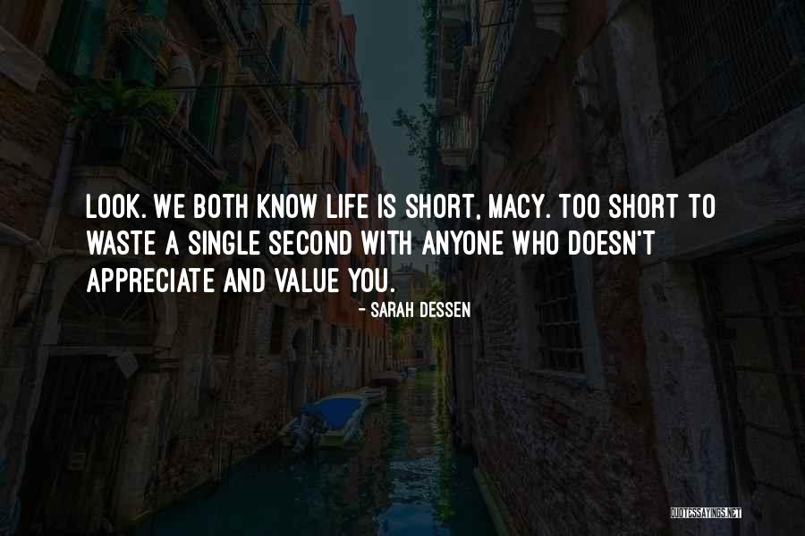 We Appreciate You Quotes By Sarah Dessen We Appreciate You Quotes By Sarah Dessen