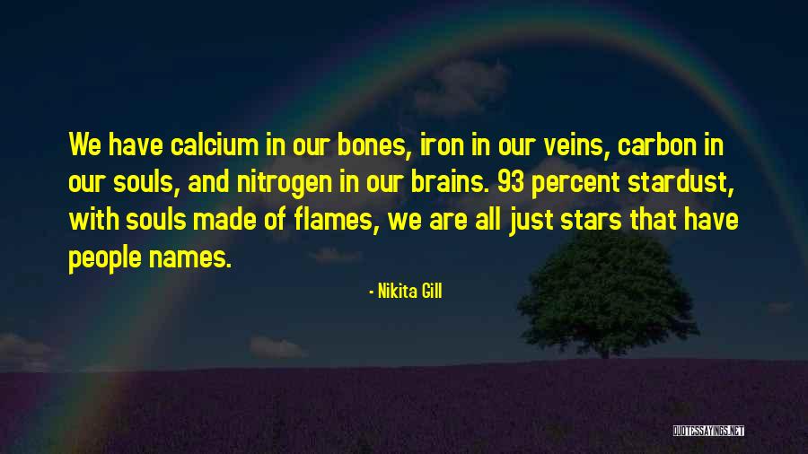 We Are All Just Stardust Quotes By Nikita Gill We Are All Just Stardust Quotes By Nikita Gill