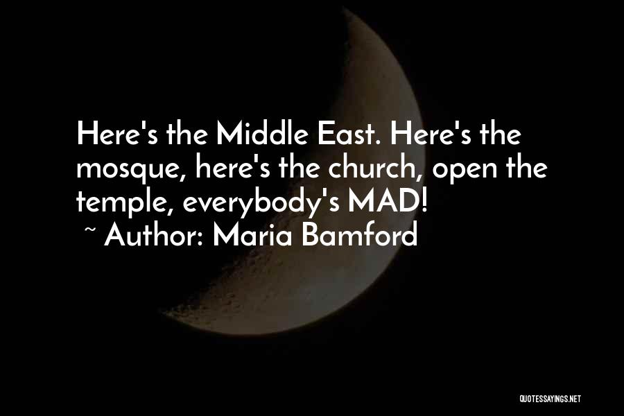 We Are All Mad Here Quotes By Maria Bamford